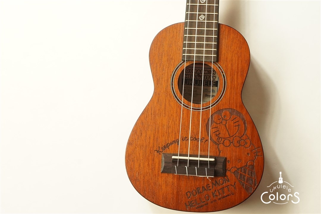 Leho DORAEMON x HELLO KITTY UKULELE HOT SUMMER | ウクレレカラーズ